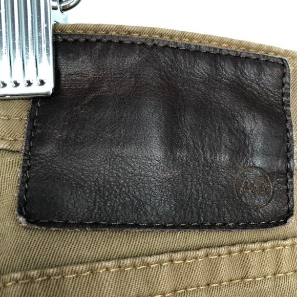 AG Adriano  Goldschmied Men's Khaki The Matchbox Slim Straight Jeans size 38 - Picture 15 of 16